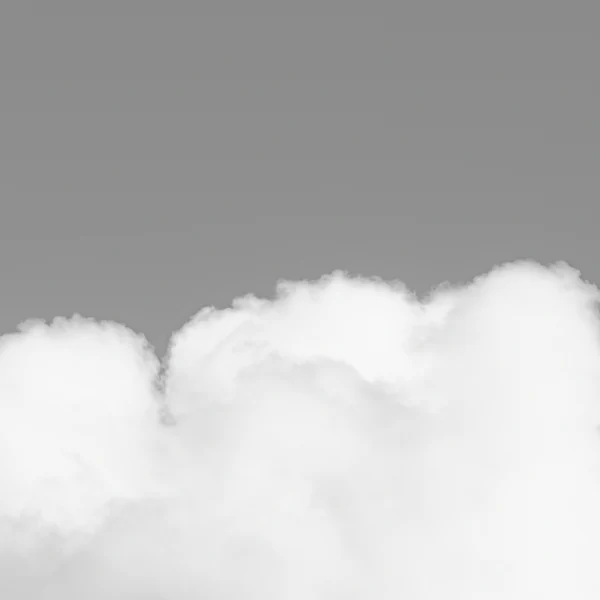 A cloud edge against grey sky, close up, with no grain.